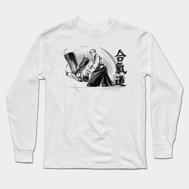 Aikido Long Sleeve T-Shirt by sibosssr